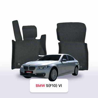 Autokoberce EVAMATS pro BMW 5 (F10) 6 gen 2009-2017 rok SEDAN