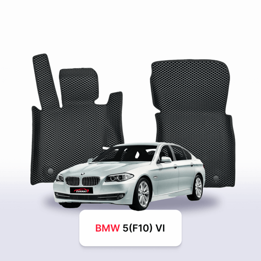 Autokoberce EVAMATS pro BMW 5 (F10) 6 gen 2009-2017 rok SEDAN LONG