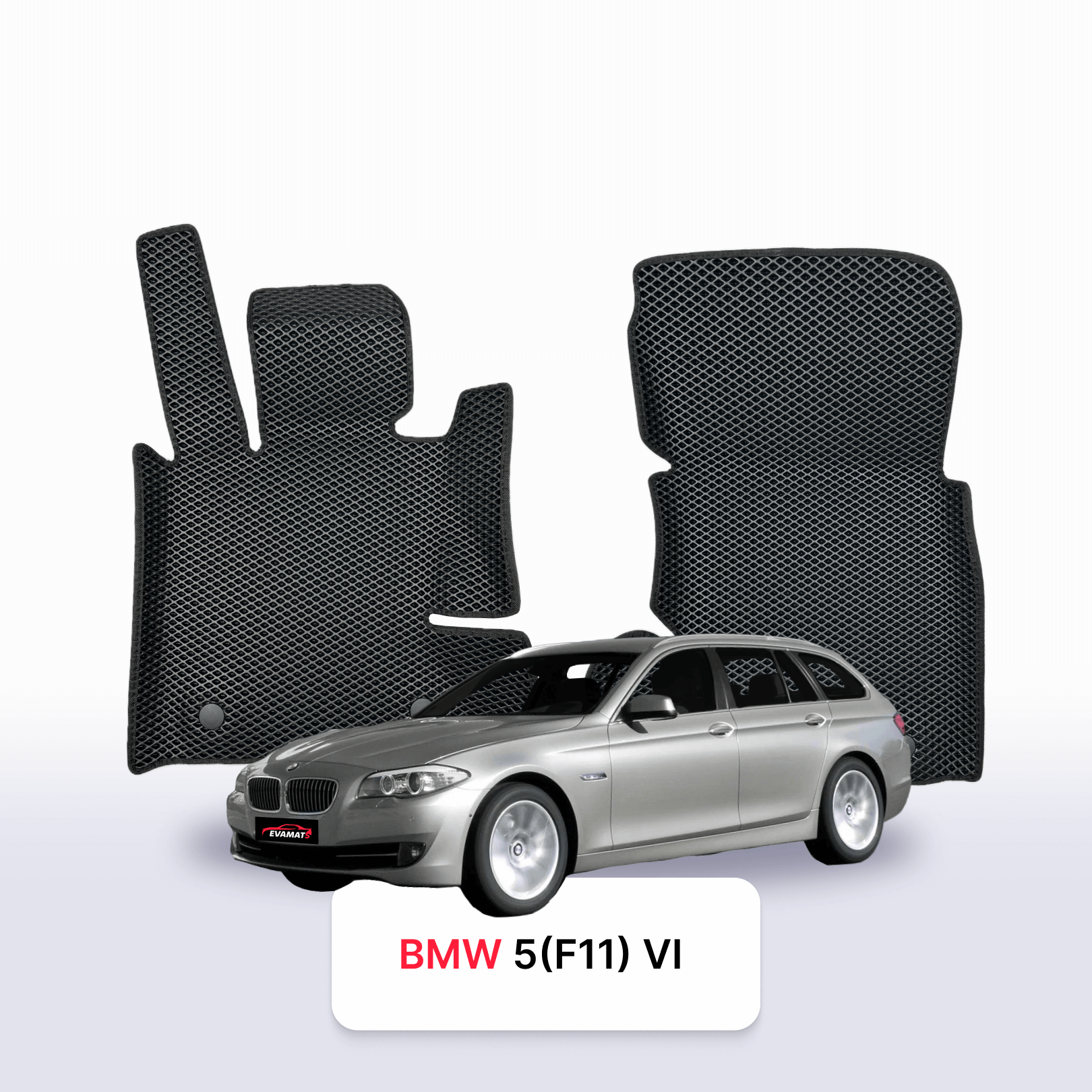 Autokoberce EVA pro BMW 5 (F11) 6 gen 2009-2017 r. KOMBI