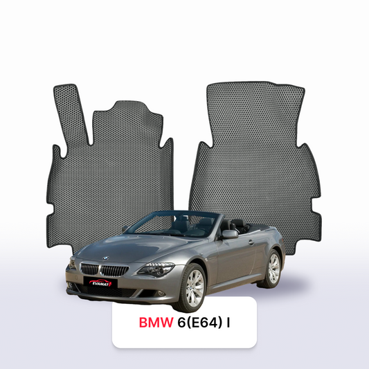 Autokoberce EVAMATS pro BMW 6 (E64) 1 gen 2003-2010 rok CABRIO