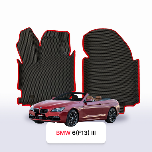 Autokoberce EVAMATS pro BMW 6 (F13) 3 gen 2011-2018 rok CABRIO