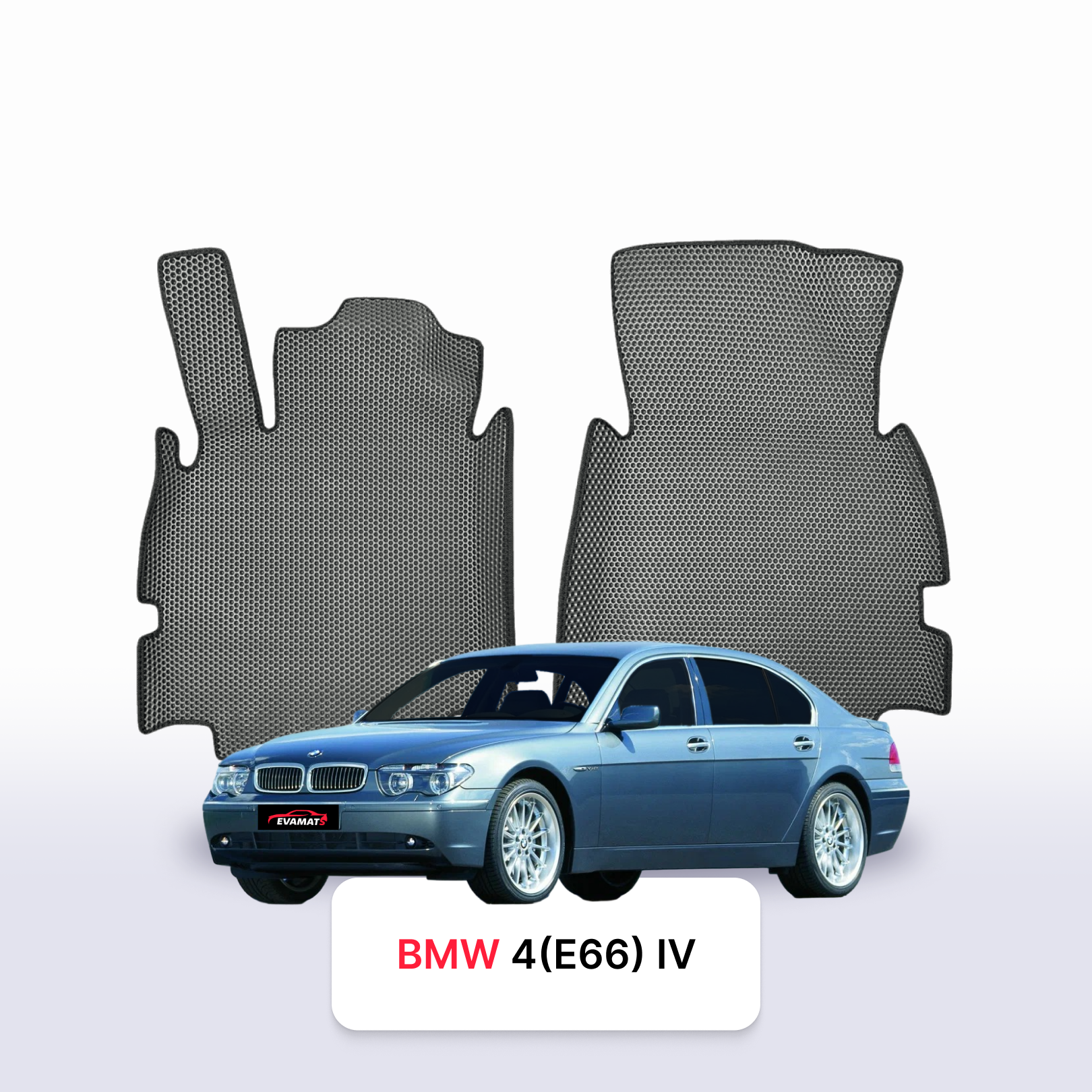 Autokoberce EVA pro BMW 7 (E66) 4 gen 2001-2008 r. SEDAN LONG