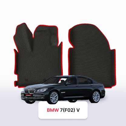 Autokoberce EVAMATS pro BMW 7 (F02) 5 gen 2008-2015 rok SEDAN LONG