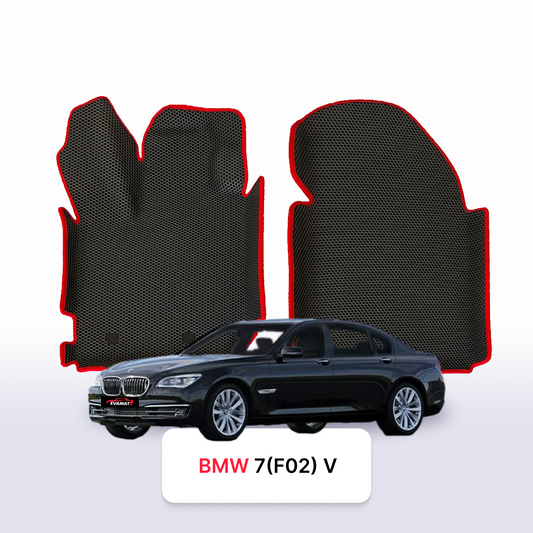 Autokoberce EVAMATS pro BMW 7 (F02) 5 gen 2008-2015 rok SEDAN LONG