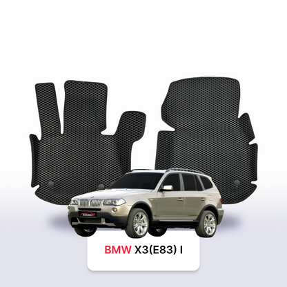 Autokoberce EVAMATS pro BMW X3(E83) 1 gen 2003-2010 SUV