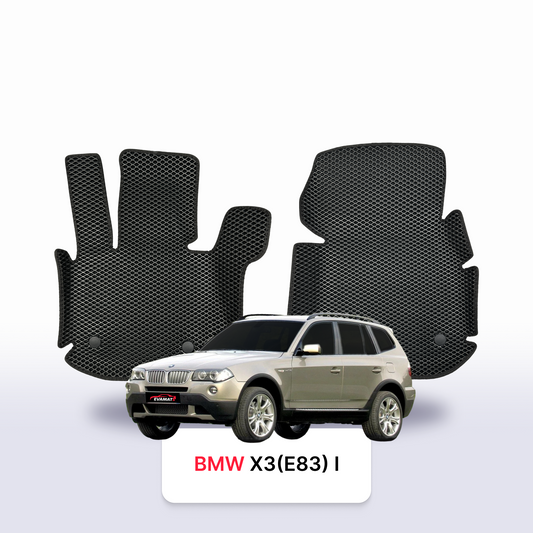 Autokoberce EVAMATS pro BMW X3(E83) 1 gen 2003-2010 SUV