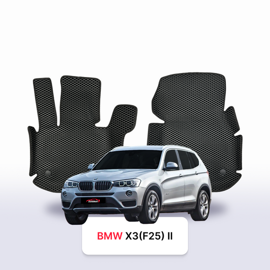 Autokoberce EVAMATS pro BMW X3(F25) 2 gen 2010-2017 SUV