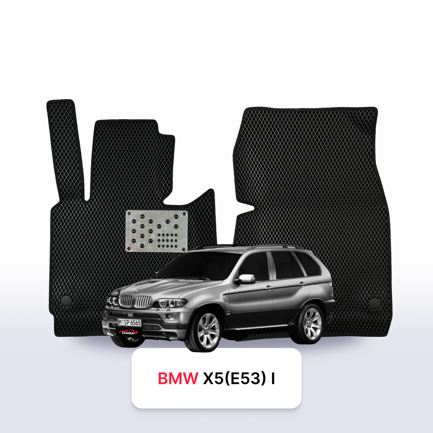 Autokoberce EVAMATS pro BMW X5(E53) 1 gen 1999-2006 SUV