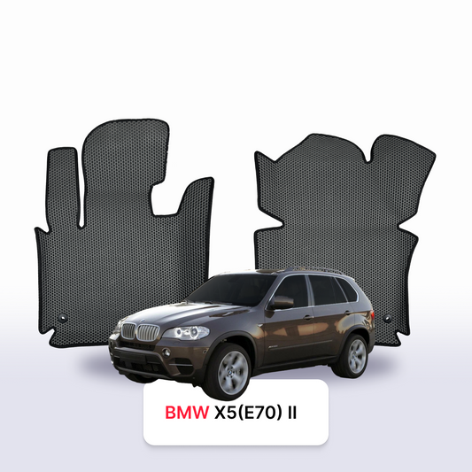Autokoberce EVAMATS pro BMW X5(E70) 2 gen 2006-2013 rok SUV 7 míst