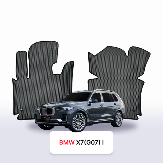 Autokoberce EVAMATS pro BMW X7(G07) ​​1 gen 2019-2025 rok SUV 7 míst