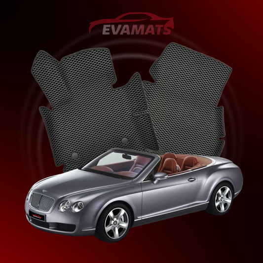 Autokoberce EVAMATS pro Bentley Continental GT 1 gen 2003-2011 rok CABRIO