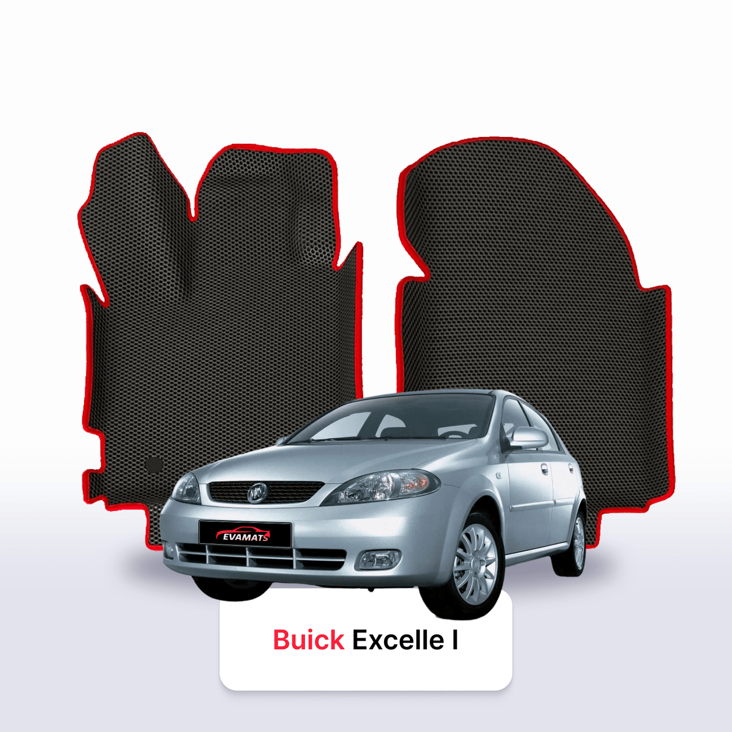 Autokoberce EVAMATS pro Buick Excelle 1 gen 2004-2008 rok HATCHBACK 5dv.