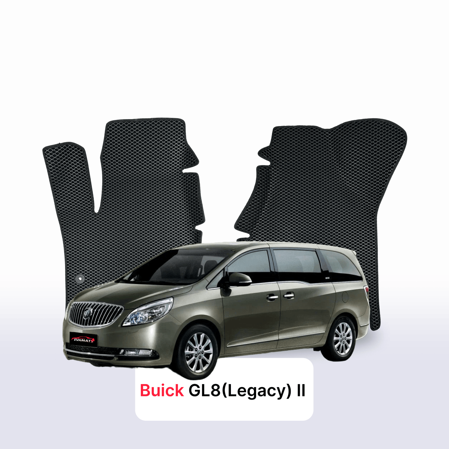 Autokoberce EVAMATS pro Buick GL8(Legacy) 2 gen 2010-2017 rok MINIVAN