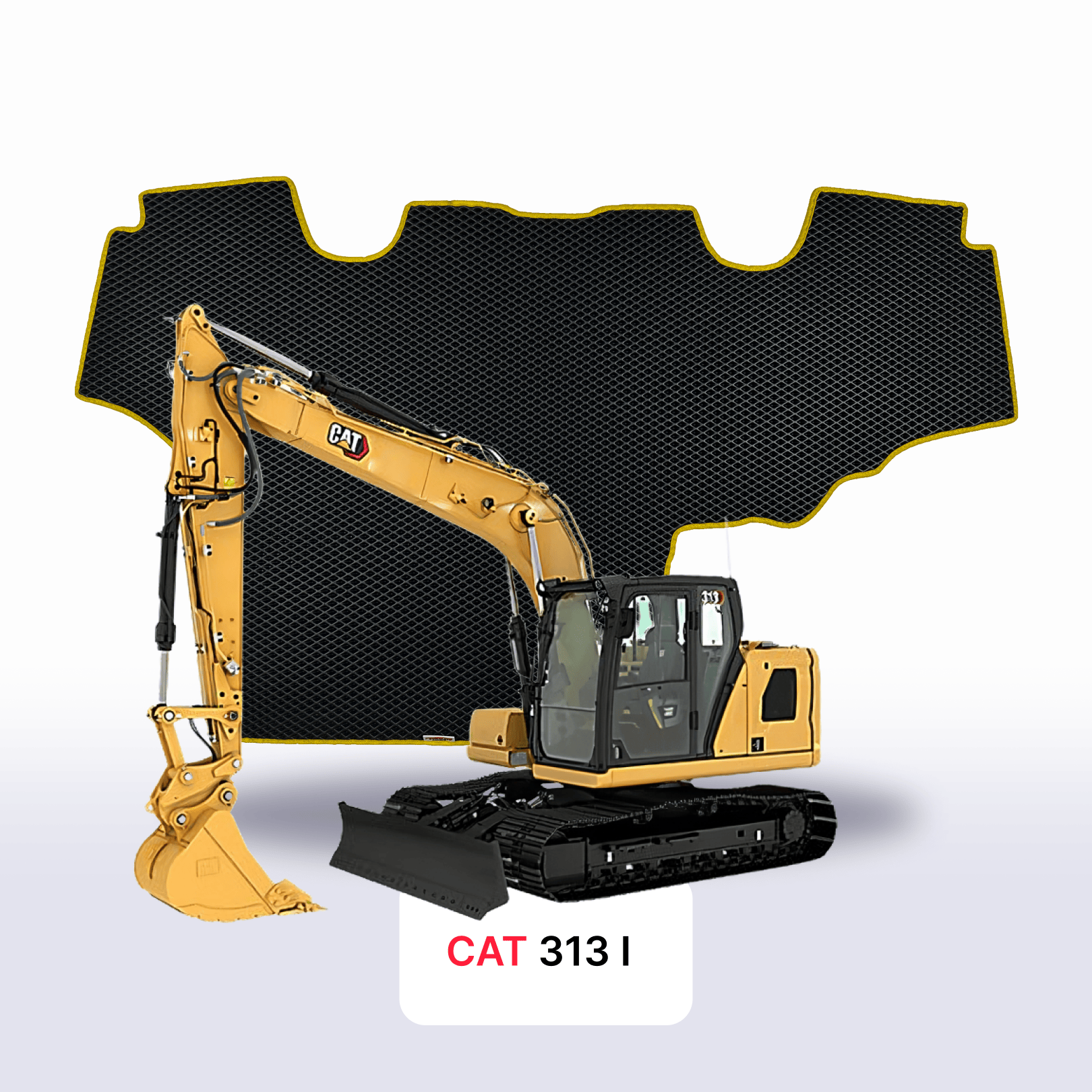Autokoberce EVAMATS pro CAT 313 1 gen 2007-2028 r. BAGR