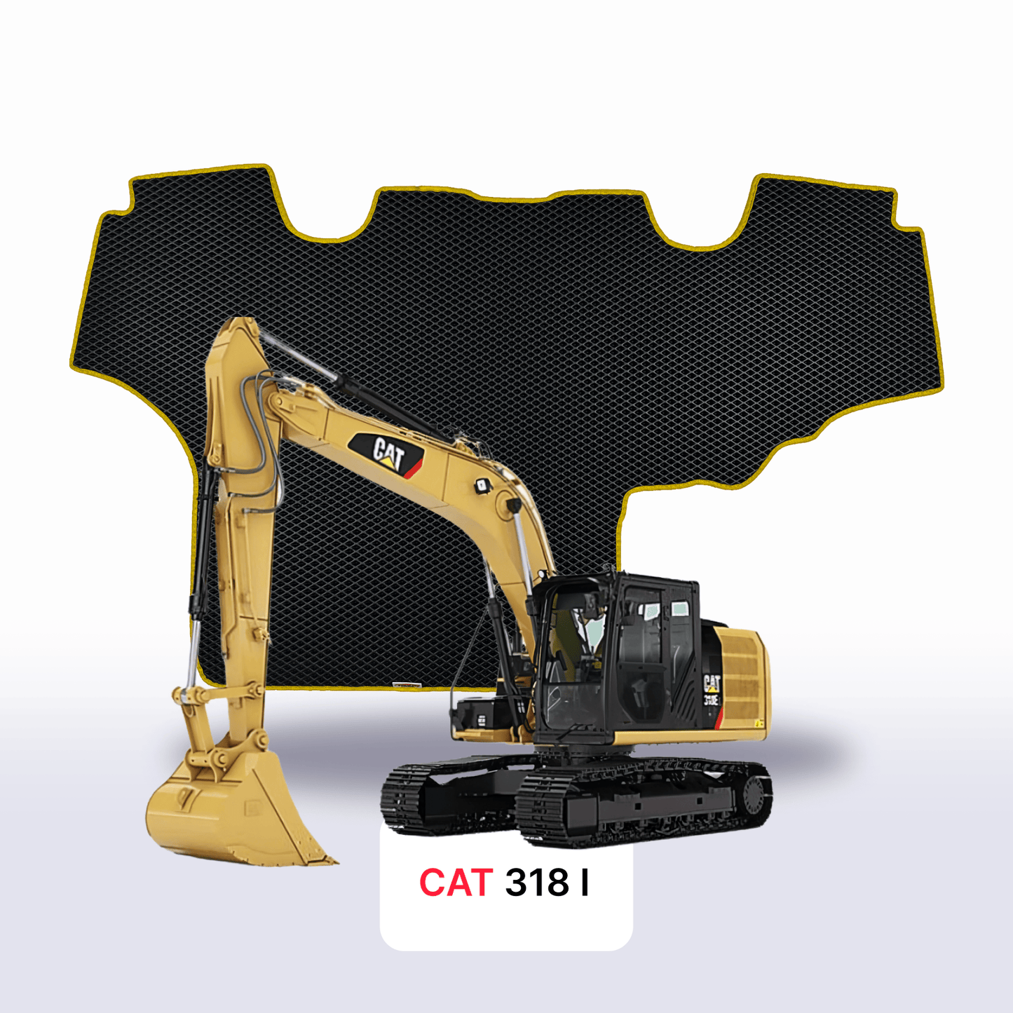 Autokoberce EVAMATS pro CAT 318 1 gen 2007-2028 r. BAGR