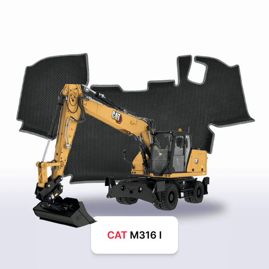 Autokoberce EVAMATS pro CAT M316 1. generace 2020-2028 rok RYPADLO
