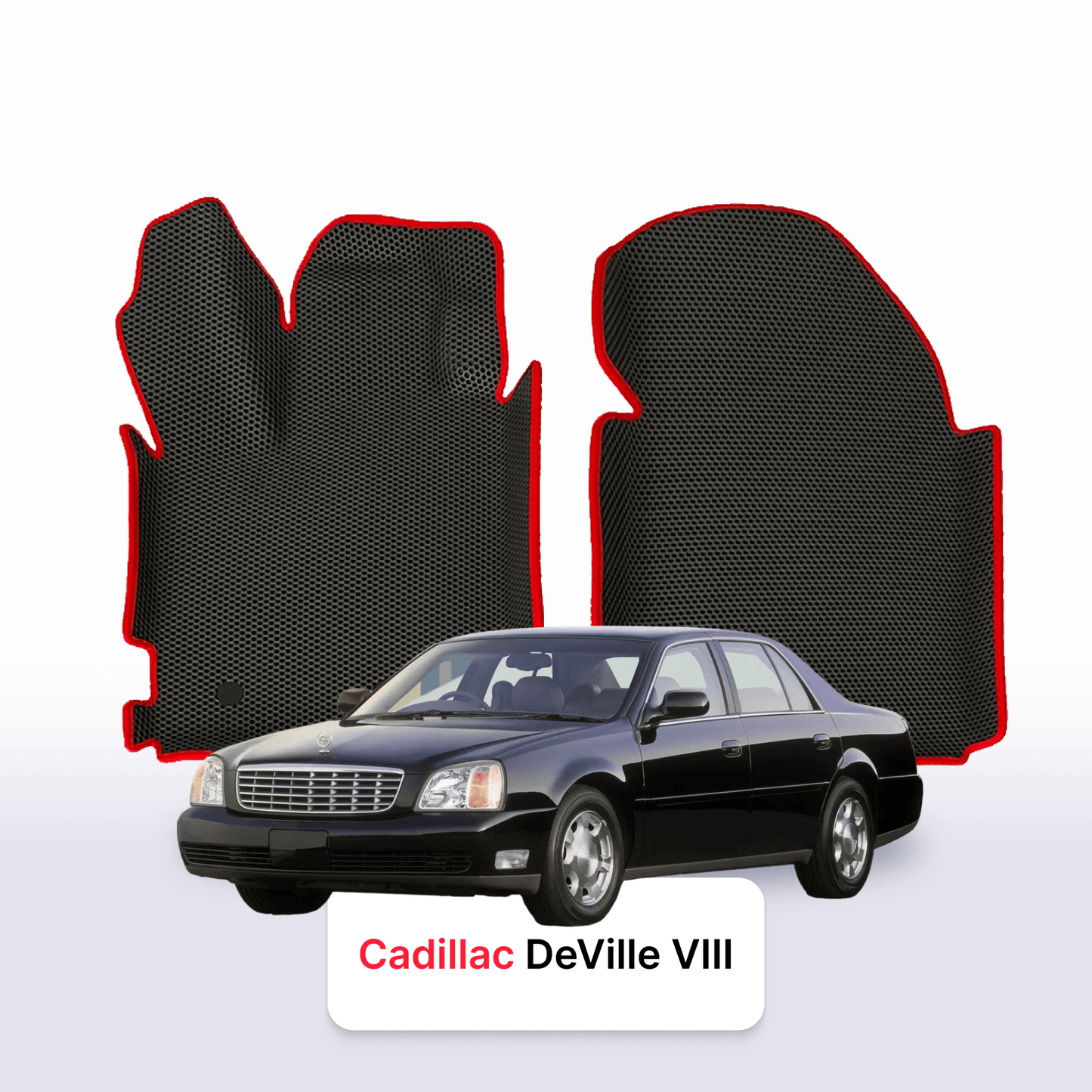 Autokoberce EVAMATS pro Cadillac DeVille 8 gen 1999-2005 rok SEDAN