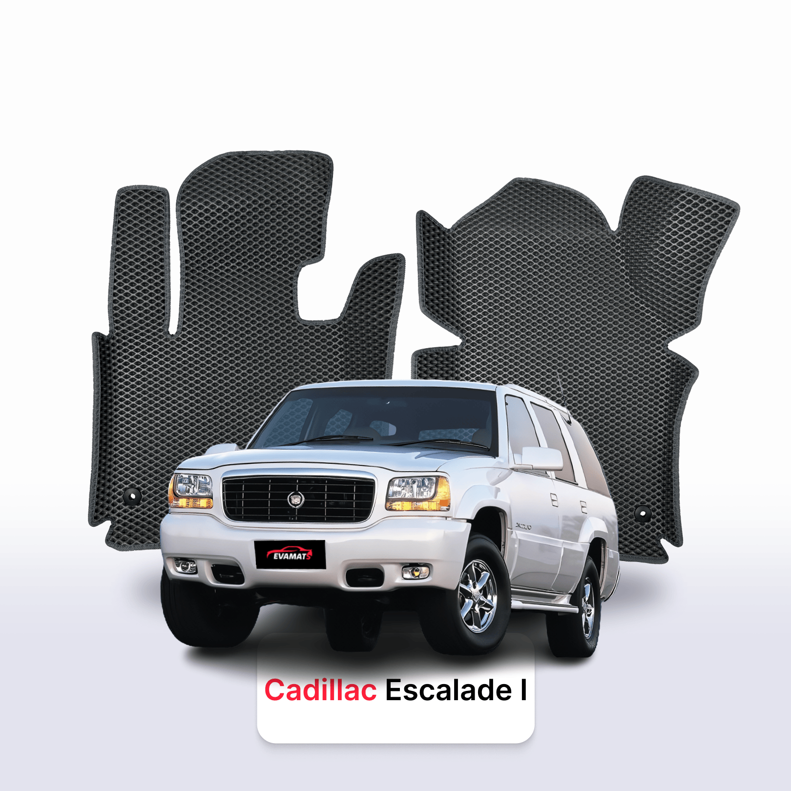 Autokoberce EVA pro Cadillac Escalade 1 gen 1998-2000 r. SUV
