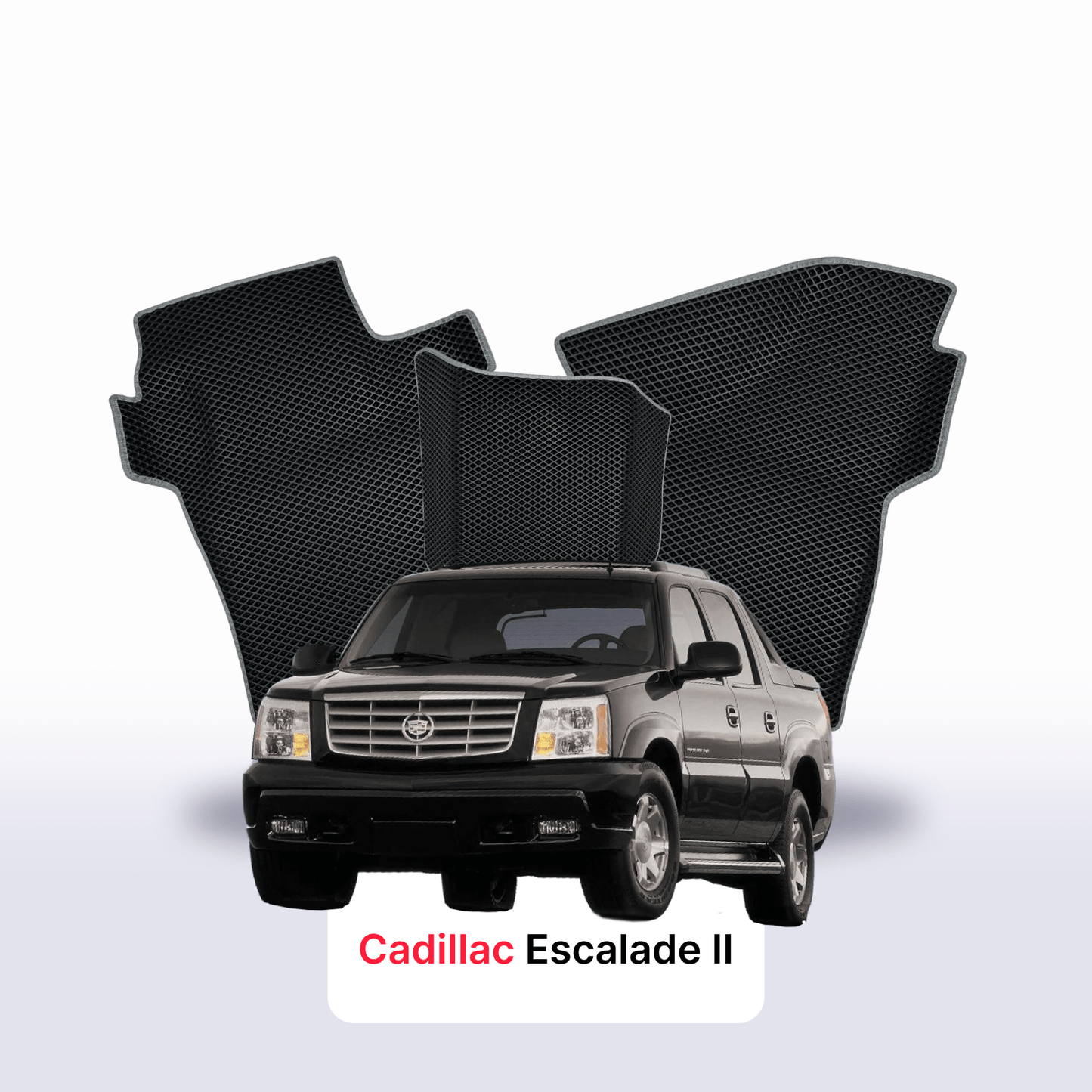 Autokoberce EVA pro Cadillac Escalade 2 gen 2001-2006 r. PICK-UP  dvojkabina