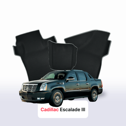 Autokoberce EVAMATS pro Cadillac Escalade 3 gen 2006-2014 rok PICK-UP dvoukabina