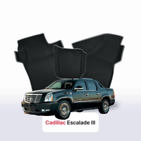 Autokoberce EVAMATS pro Cadillac Escalade 3 gen 2006-2014 rok PICK-UP dvoukabina