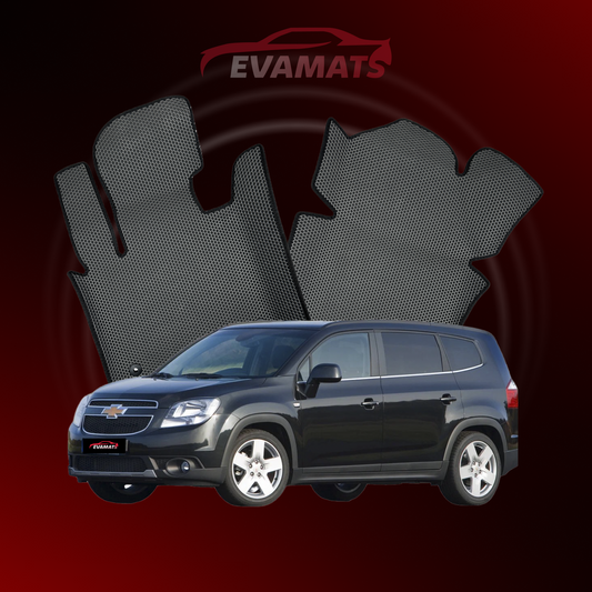Autokoberce EVAMATS pro Chevrolet Orlando 1 gen 2010-2018 rok MINIVAN