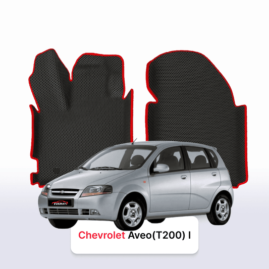 Autokoberce EVAMATS pro Chevrolet Aveo(T200) 1 gen 2002-2011 rok HATCHBACK 5dv.