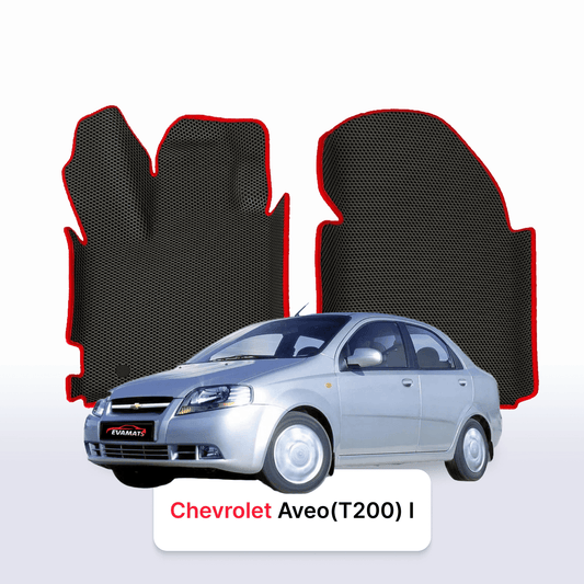 Autokoberce EVAMATS pro Chevrolet Aveo(T200) 1 gen 2002-2011 rok SEDAN