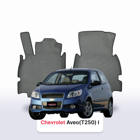 Autokoberce EVAMATS pro Chevrolet Aveo(T250) 2 gen 2006-2012 rok HATCHBACK 3dv.