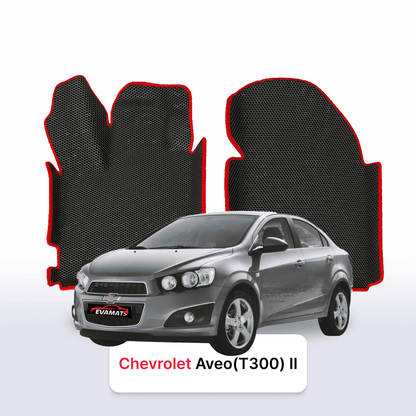 Autokoberce EVAMATS pro Chevrolet Aveo(T300) 3 gen 2011-2020 rok SEDAN