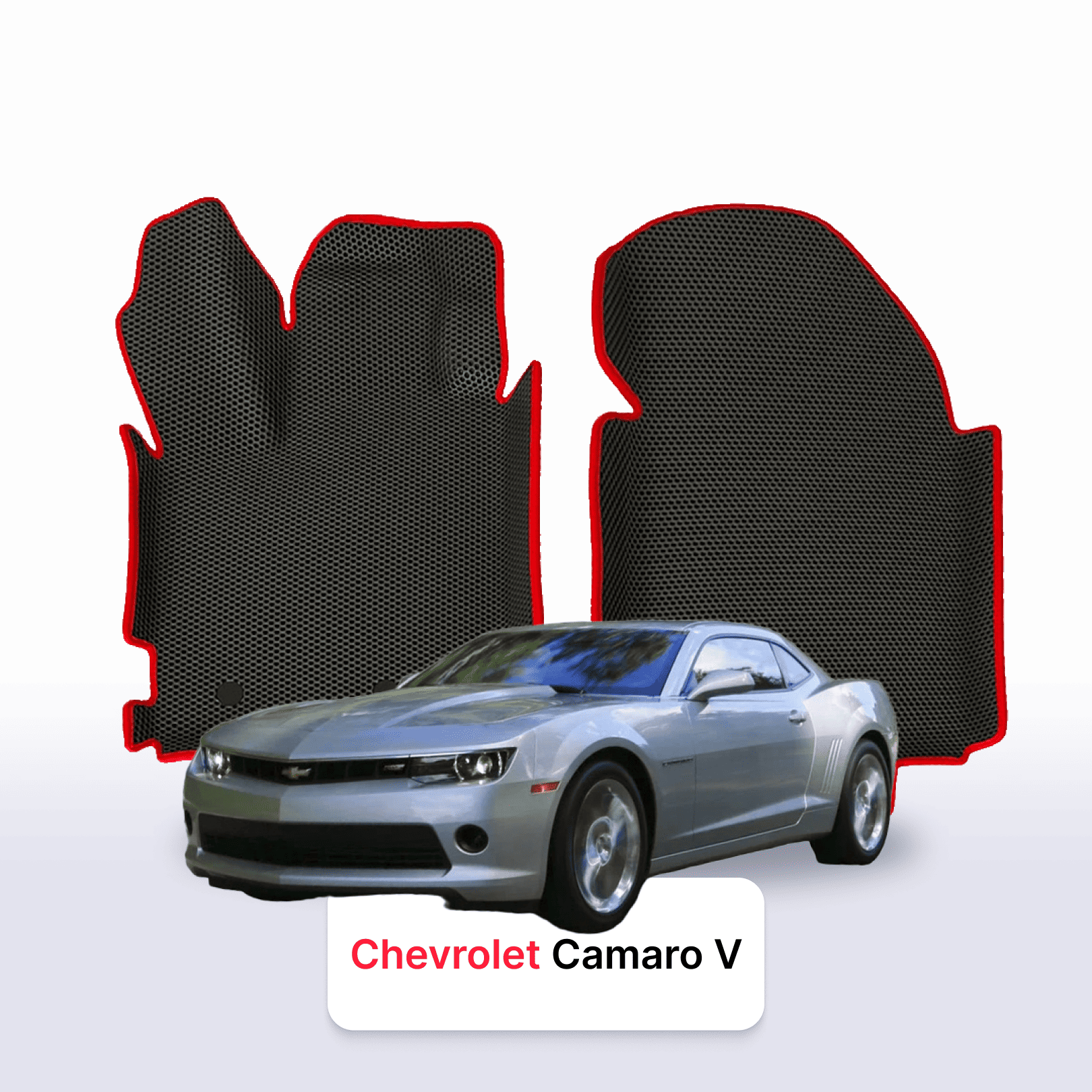 Autokoberce EVA pro Chevrolet Camaro 5 gen 2009-2015 r. KUPÉ