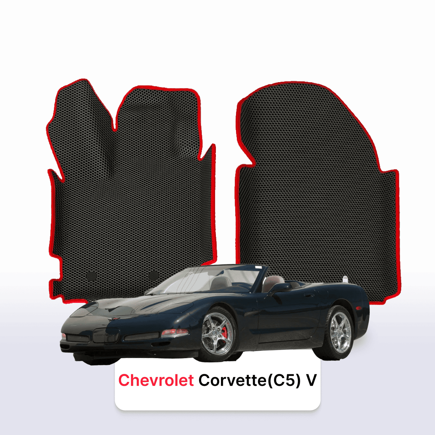 Autokoberce EVA pro Chevrolet Corvette(C5) 5 gen 1996-2004 r. ROADSTER