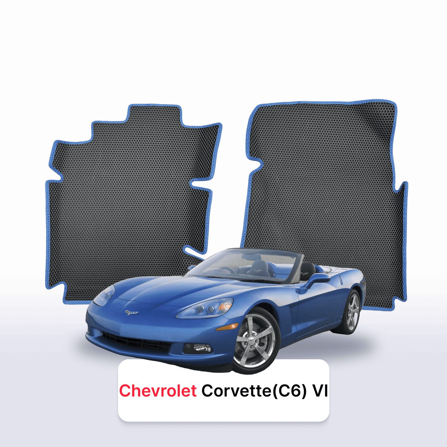 Autokoberce EVAMATS pro Chevrolet Corvette(C6) 6 gen 2004-2014 rok CABRIO