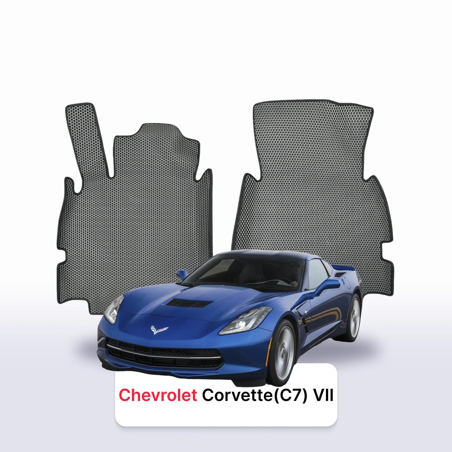 Autokoberce EVAMATS pro Chevrolet Corvette(C7) 7 gen 2013-2019 rok COUPE