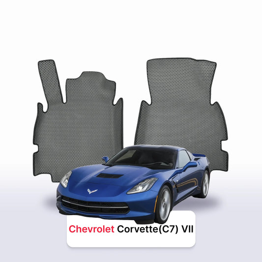 Autokoberce EVAMATS pro Chevrolet Corvette(C7) 7 gen 2013-2019 rok COUPE