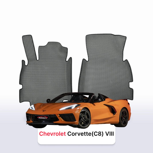 Autokoberce EVAMATS pro Chevrolet Corvette(C8) 8 gen 2020-2025 rok CABRIO