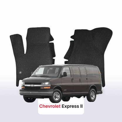 Autokoberce EVAMATS pro Chevrolet Express 2 gen 2002-2023 rok MINIVAN