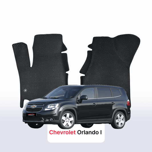 Autokoberce EVAMATS pro Chevrolet Orlando 1 gen 2010-2018 rok MINIVAN