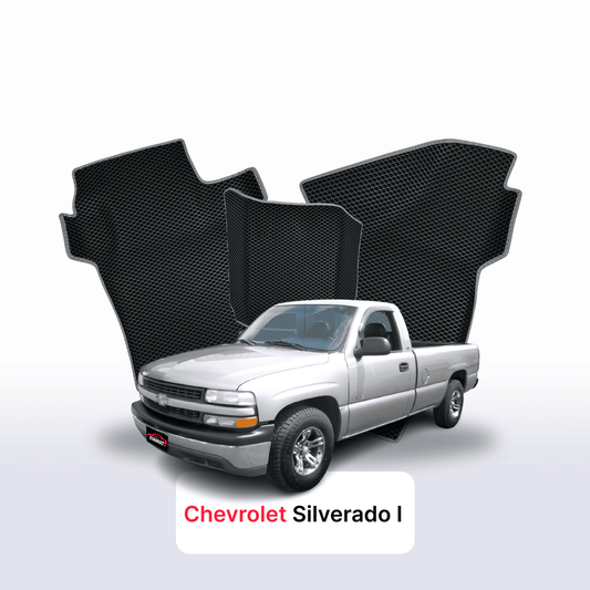 Autokoberce EVAMATS pro Chevrolet Silverado (GMT800) 1 gen 1998-2007 rok PICK-UP jednokabinový Autokoberce EVAMATS pro Chevrolet Silverado (GMT800) 1 gen 1998-2007 rok PICK-UP jednokabinový