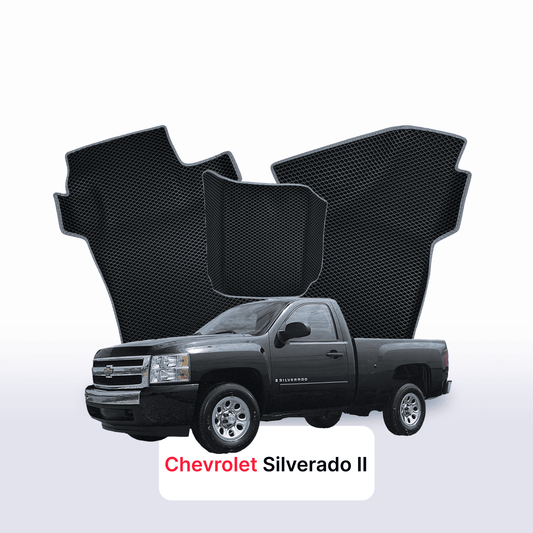 Autokoberce EVAMATS pro Chevrolet Silverado(GMT900) 2 gen 2007-2013 r. PICK-UP jednokabina