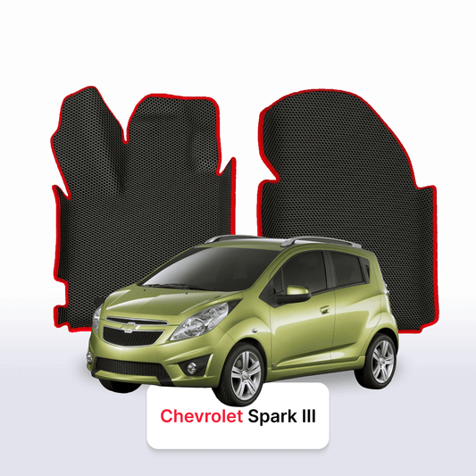 Autokoberce EVAMATS pro Chevrolet Spark 3 gen 2009-2016 rok HATCHBACK 5dv.