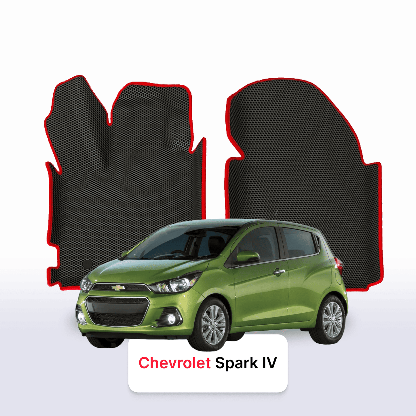 Autokoberce EVAMATS pro Chevrolet Spark 4 gen 2015-2023 rok HATCHBACK 5dv.