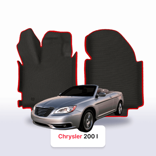 Autokoberce EVAMATS pro Chrysler 200 1 gen 2010-2014 rok CABRIO