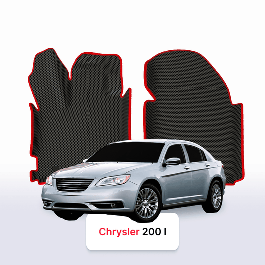 Autokoberce EVAMATS pro Chrysler 200 1 gen 2010-2014 rok SEDAN