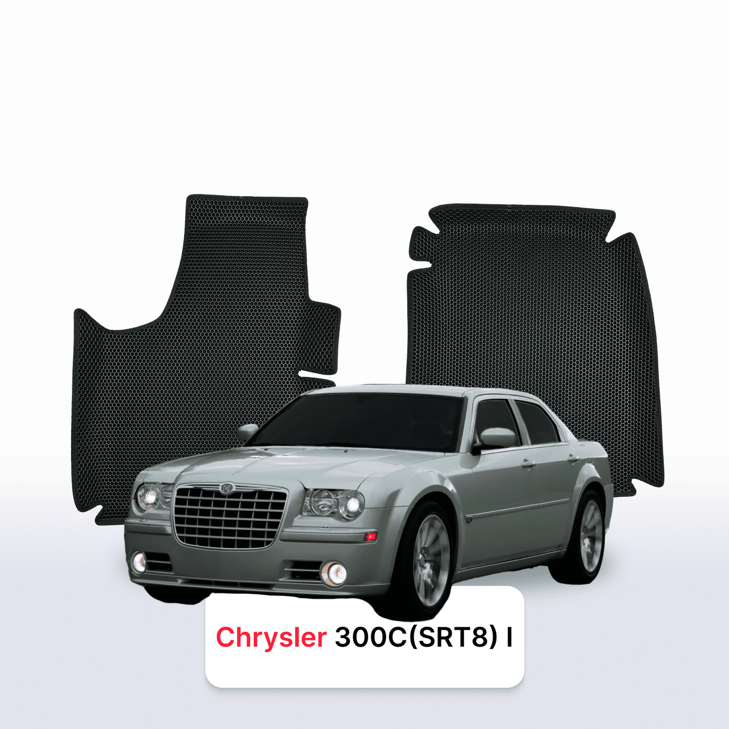 Autokoberce EVAMATS pro Chrysler 300C(SRT8) 1 gen 2004-2011 rok SEDAN