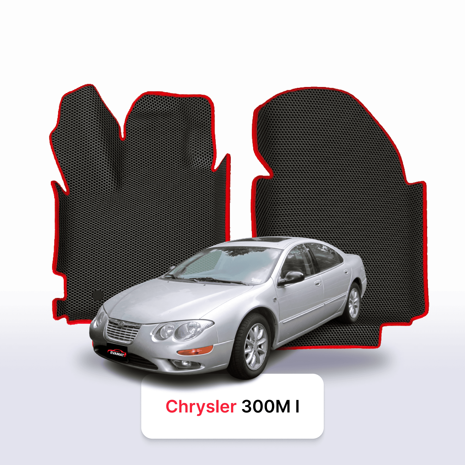 Autokoberce EVA pro Chrysler 300M 1 gen 1998-2004 r. SEDAN