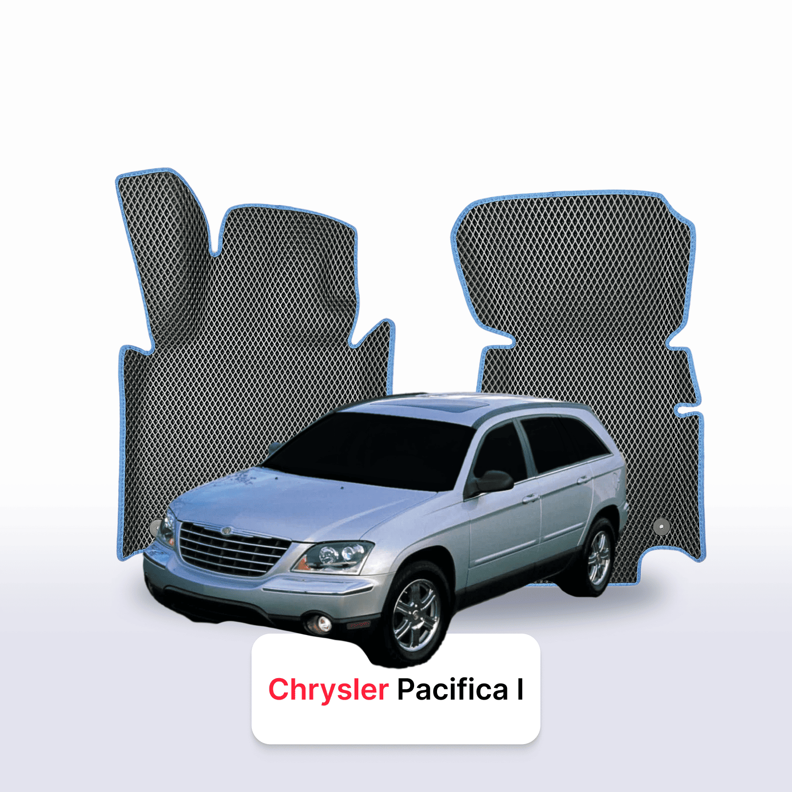 Autokoberce EVA pro Chrysler Pacifica(CS) 1 gen 2003-2008 r. SUV