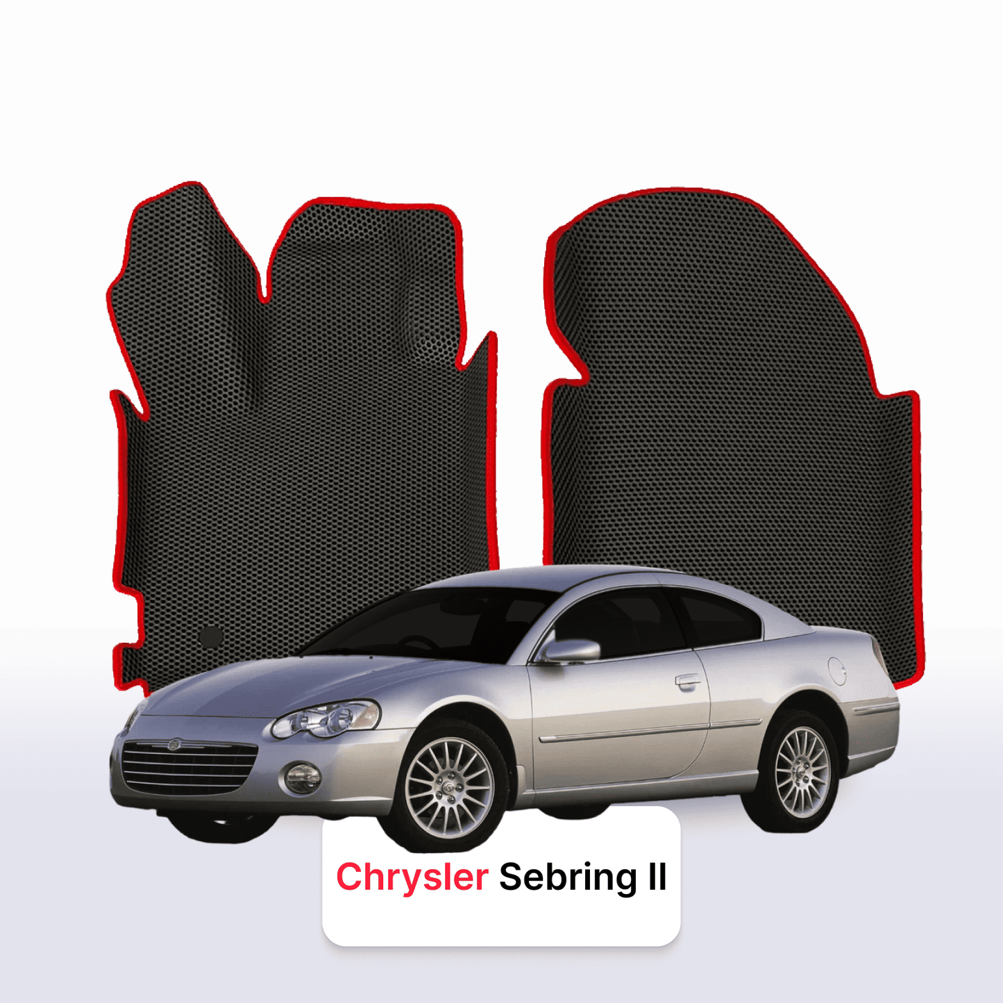 Autokoberce EVAMATS pro Chrysler Sebring 2 gen 2000-2006 rok COUPE