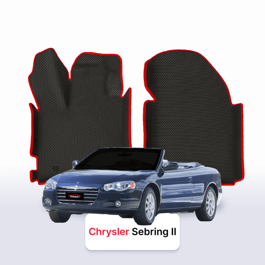 Autokoberce EVAMATS pro Chrysler Sebring 2 gen 2000-2006 rok CABRIO