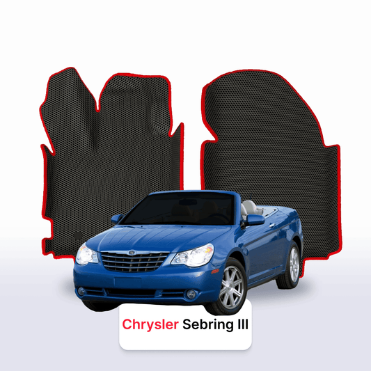Autokoberce EVAMATS pro Chrysler Sebring 3 gen 2006-2010 rok CABRIO